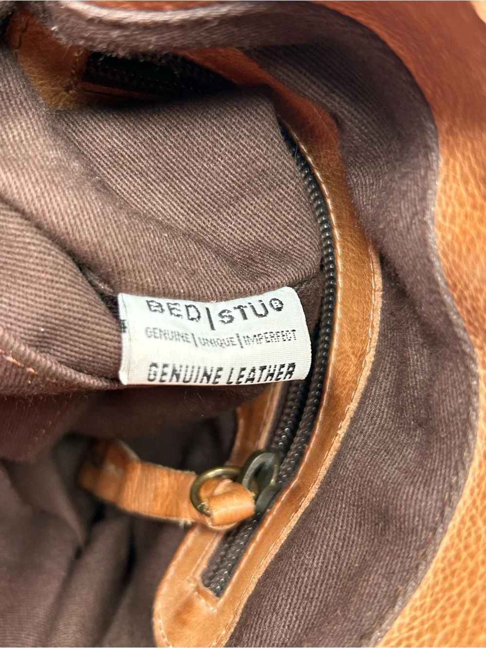 Bed Stu Venice Beach Rustic Leather Buckled Crossbody Bag